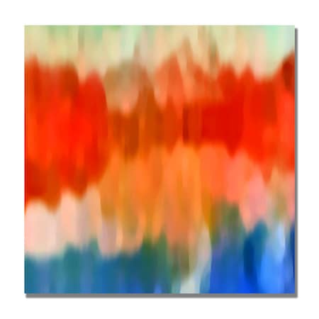 Amy Vangsgard 'Abstract Watercolor II' Canvas Art,18x18